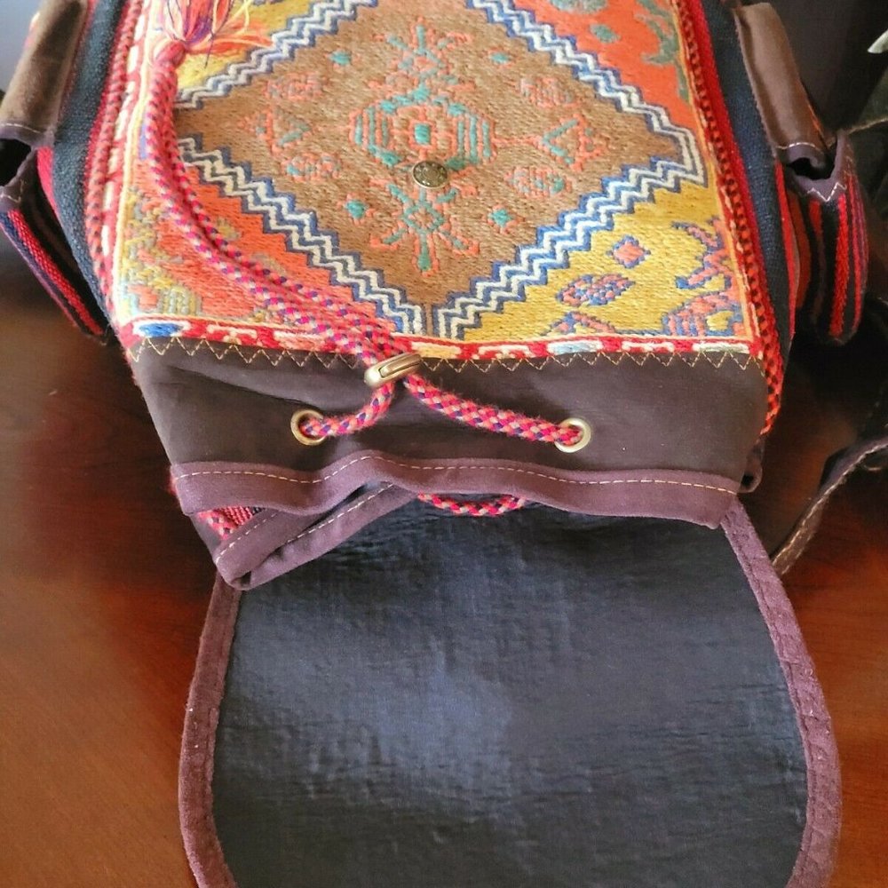 NEW Traditional Hand-made Backpack - Picture 9 of 11